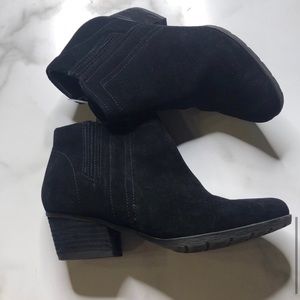Blondo Valli 2.0 Waterproof Bootie Black Suede NEW